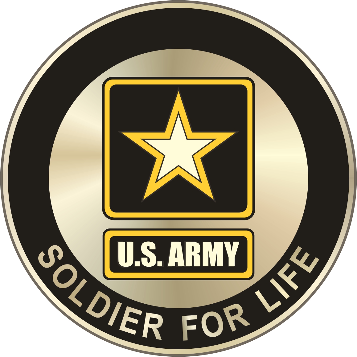 Soldier for Life window sticker | Retiree News1158 x 1158
